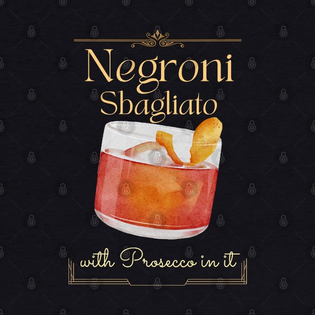 Negroni Sbagliato with prosecco in it by Moonwing